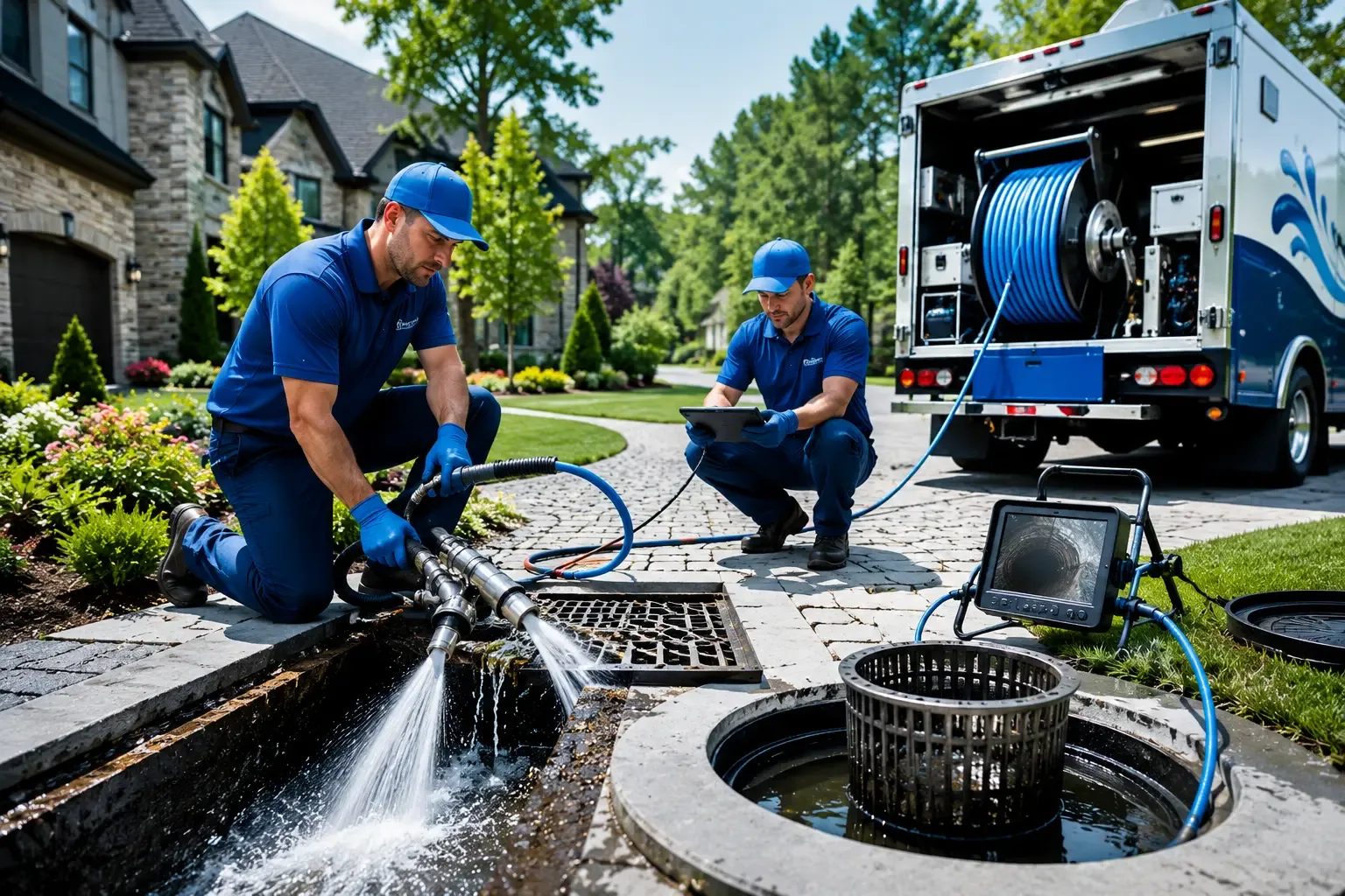 Local outdoor drain cleaning professionals in Norway, MI